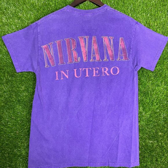 Nirvana in Utero Rock T-shirt size Small - Picture 5 of 8